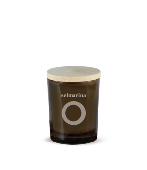 Duftkerze Oud 170g Rauchglas
